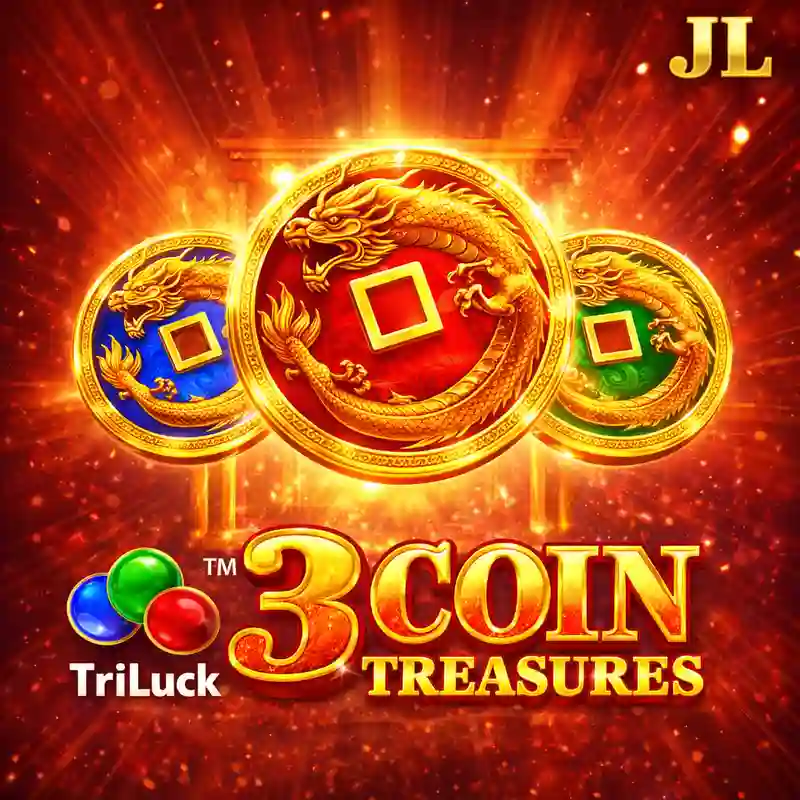 3 Coin Treasures Slot Game