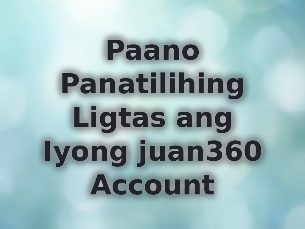 Account Security